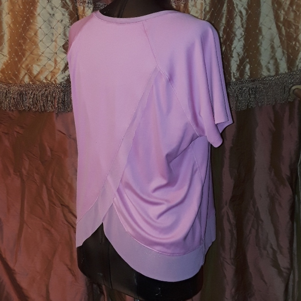 ** RBX Live Life Active Top w/ Mesh Lace Wrap Back